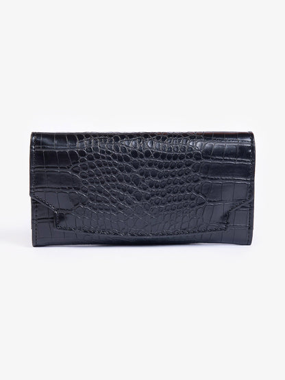 Croc Textured Wallet