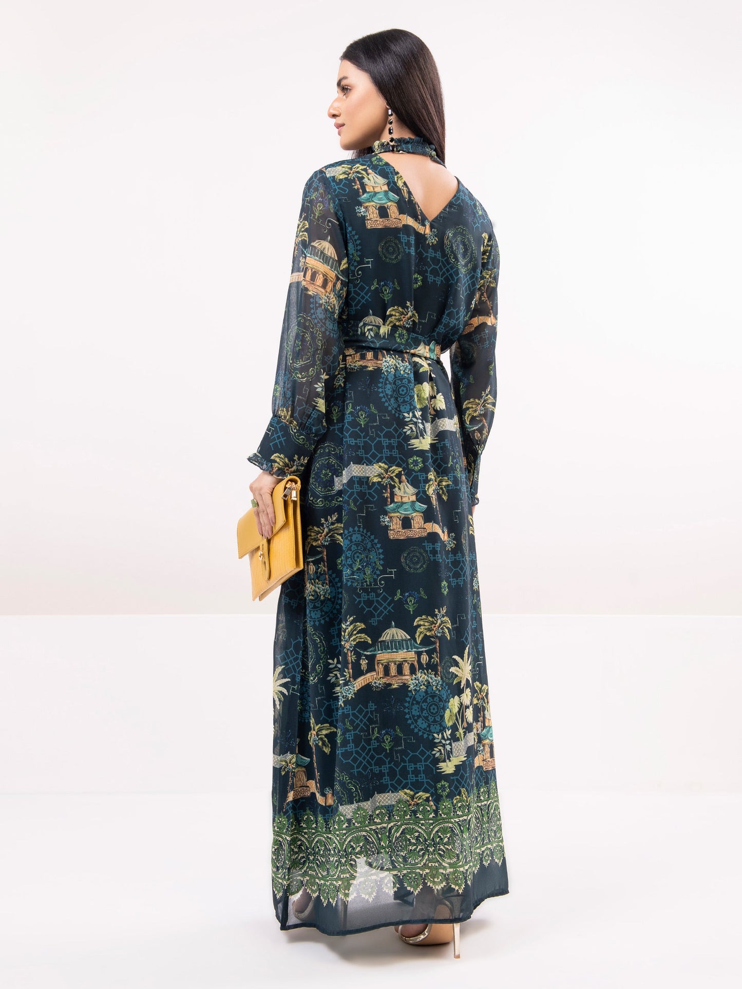 Limelight - Printed Chiffon Dress