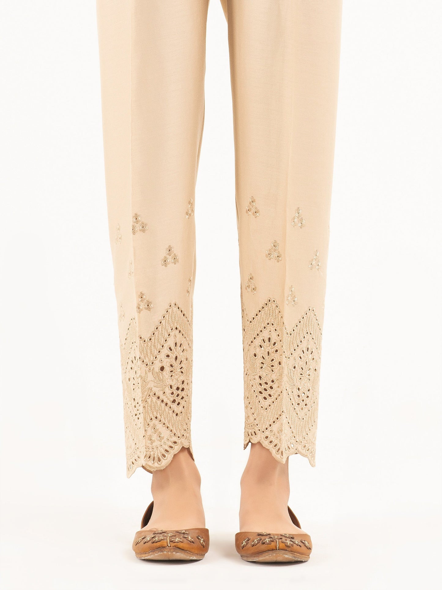 Limelight - Embroidered Satin Trousers(Pret)