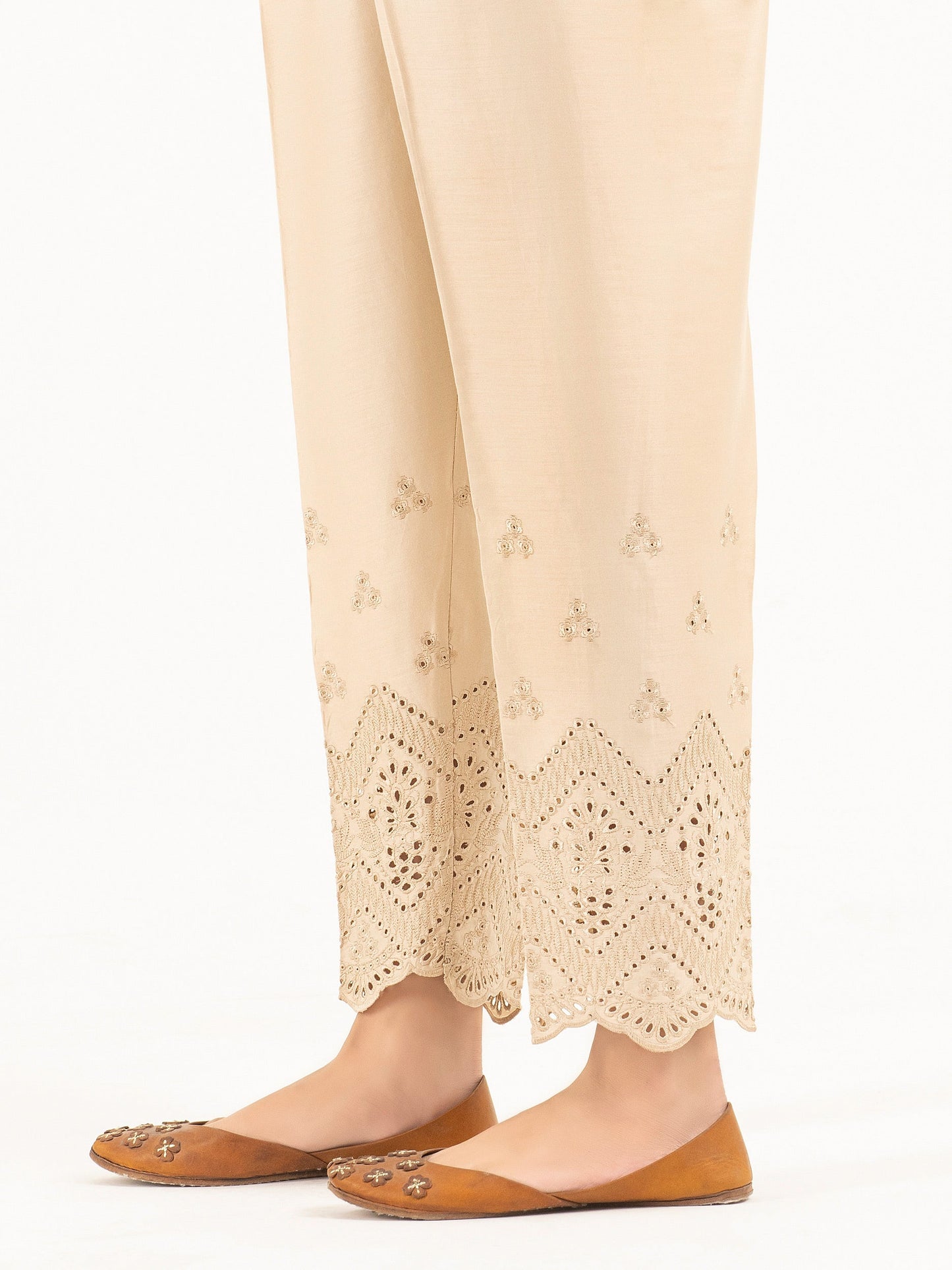 Limelight - Embroidered Satin Trousers(Pret)