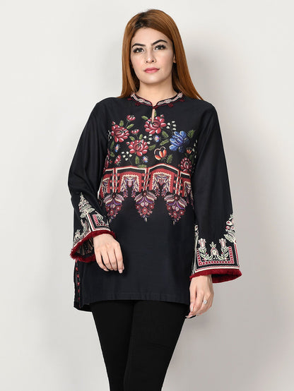 Limelight - Embroidered Top