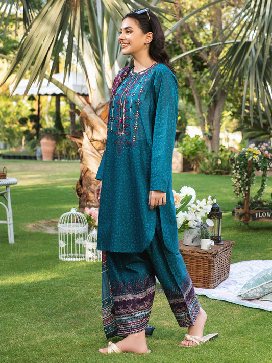 Limelight - 3 Piece Lawn Suit-Embroidered (Unstitched)