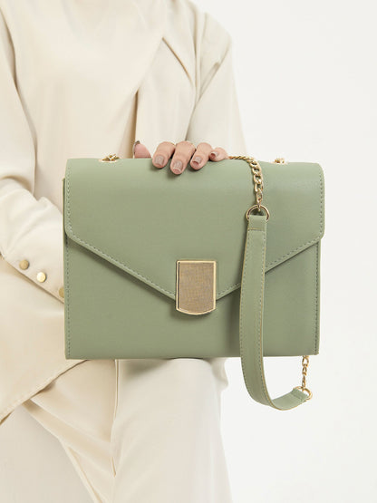 Envelope Shaped Handbag