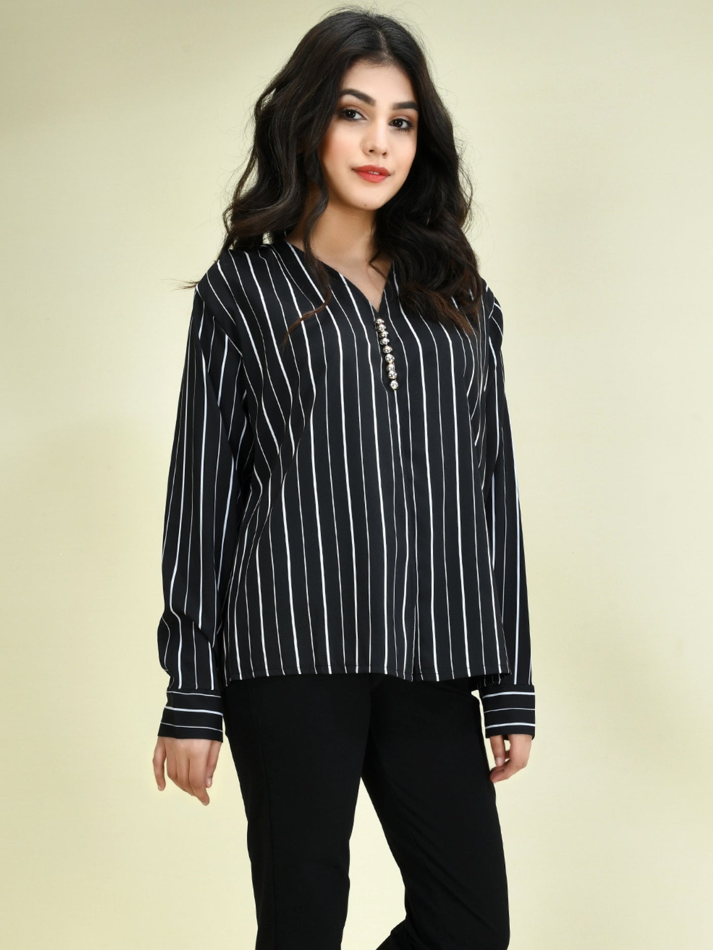 Limelight - Striped Top