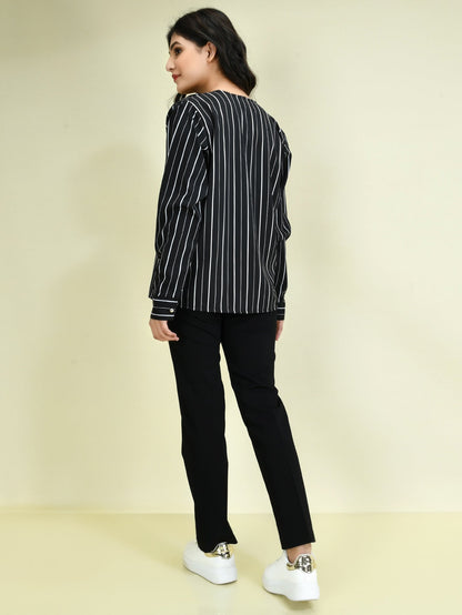 Limelight - Striped Top