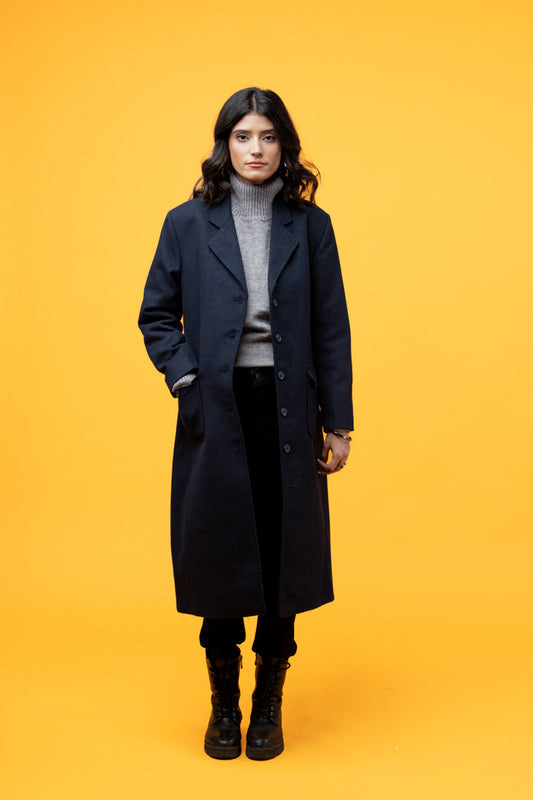 BTW - WOOL BLEND LONG COAT