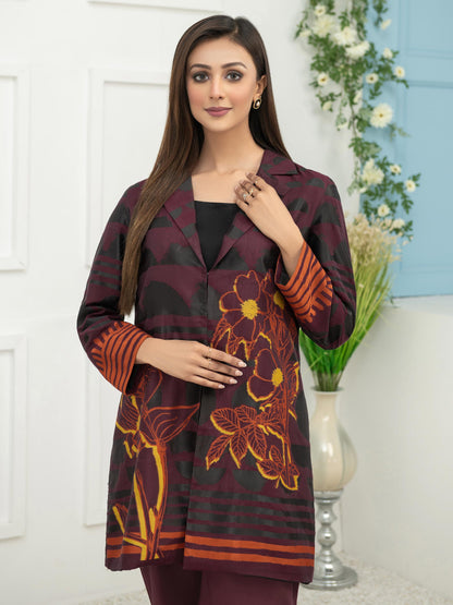 Limelight - 2 Piece Jacquard Suit-Printed (Unstitched)