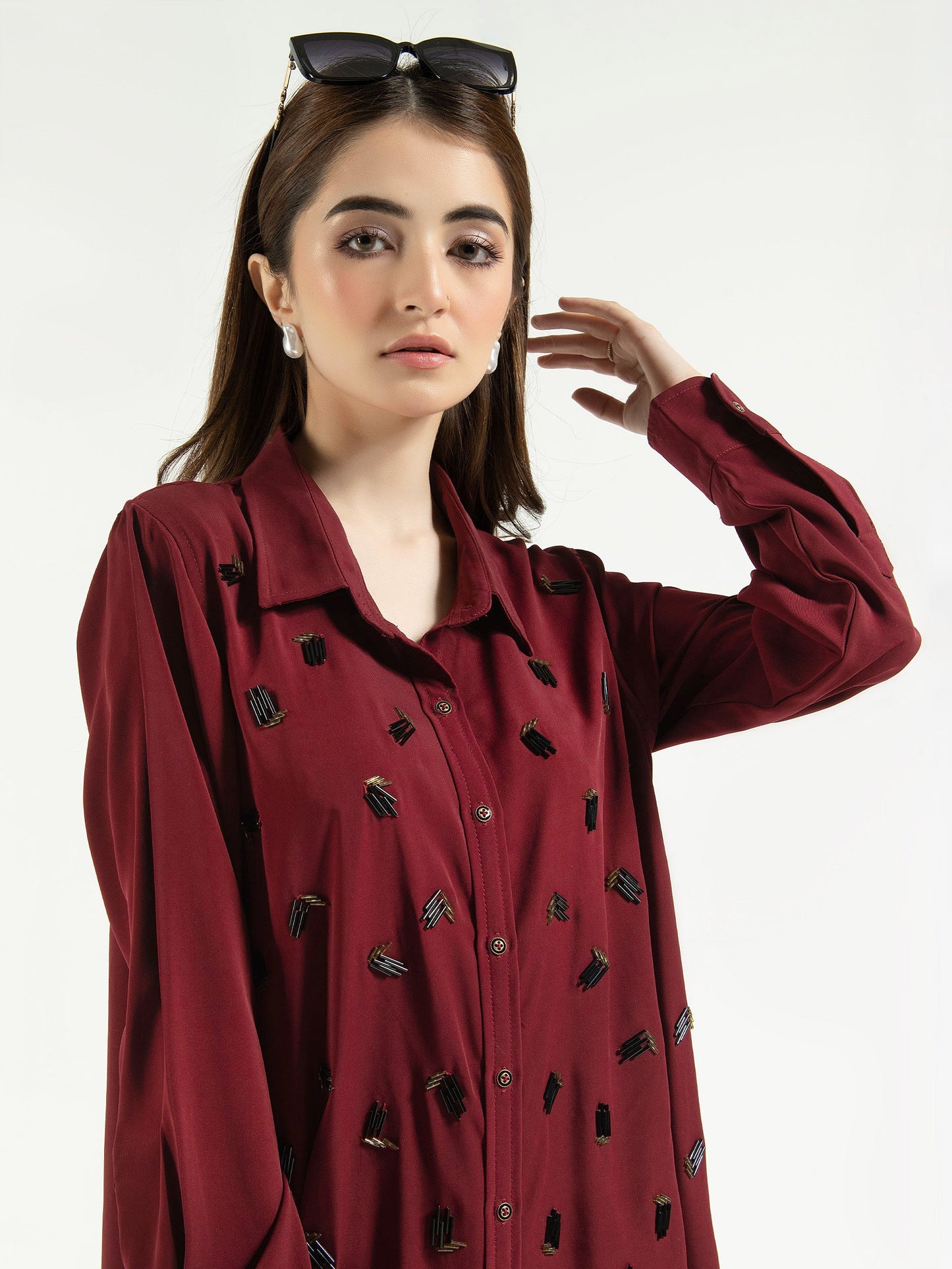 Limelight - Buttoned Down Top