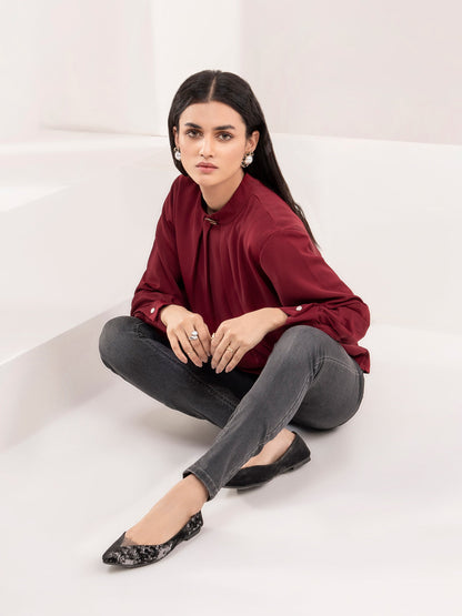 Limelight - Pleated Top