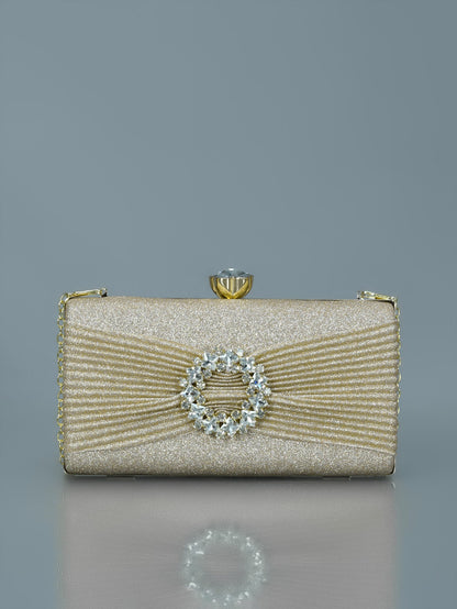 Limelight - Bejeweled Brooch Clutch