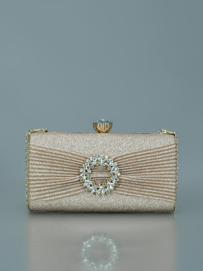 Limelight - Bejeweled Brooch Clutch