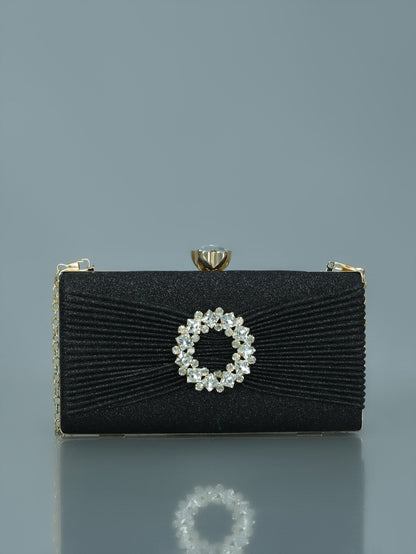 Limelight - Bejeweled Brooch Clutch