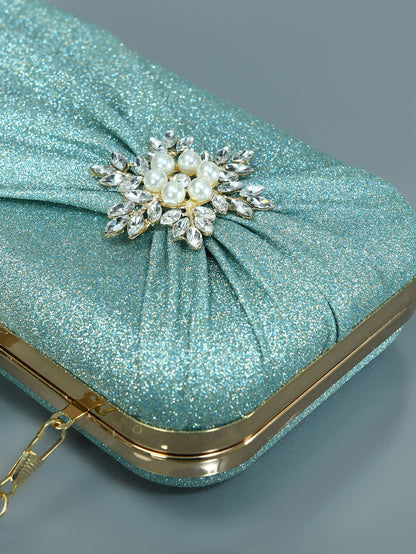 Limelight - Shimmer Brooch Clutch