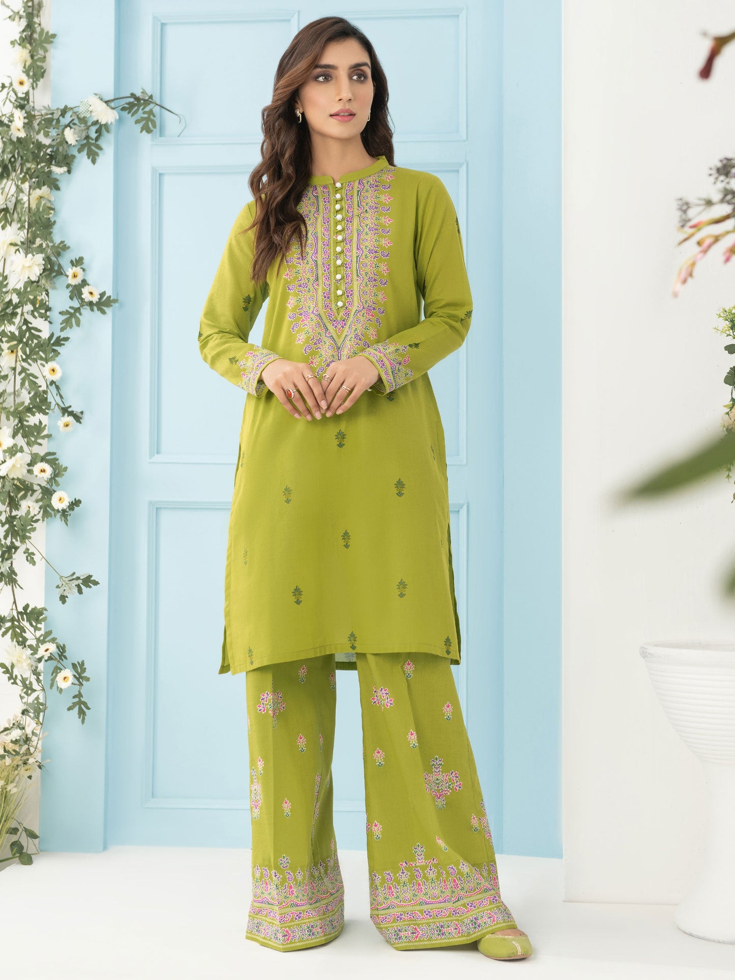 Limelight - 2 Piece Lawn Suit-Printed (Unstitched)