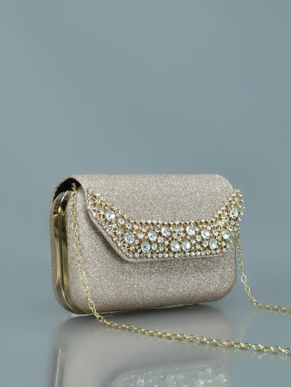 Limelight - Bejeweled Envelope Clutch