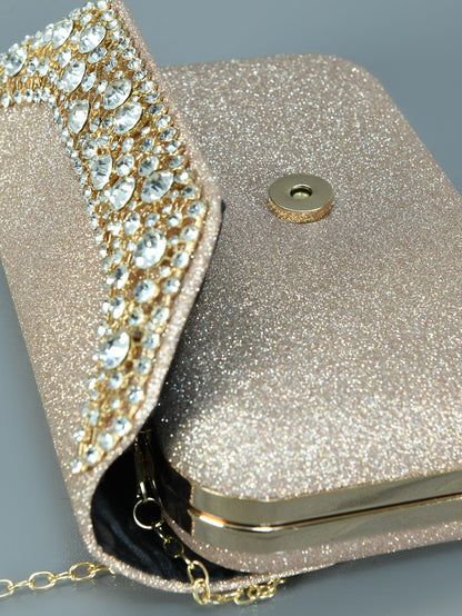 Limelight - Bejeweled Envelope Clutch