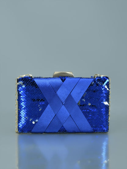 Limelight - Two Toned Sequin Clutch