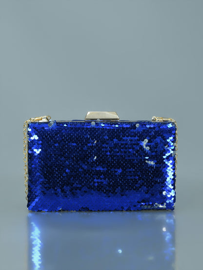 Limelight - Two Toned Sequin Clutch