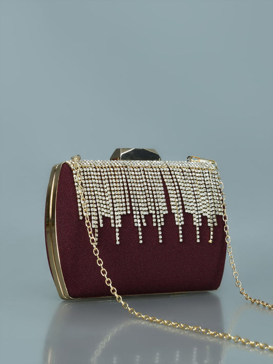 Limelight - Rhinestone Clutch