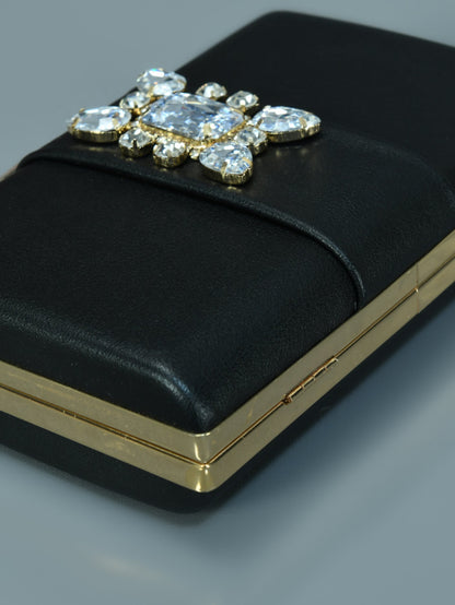 Limelight - Stone Brooch Clutch