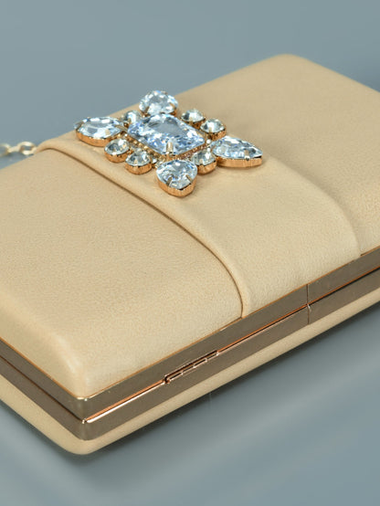 Limelight - Stone Brooch Clutch