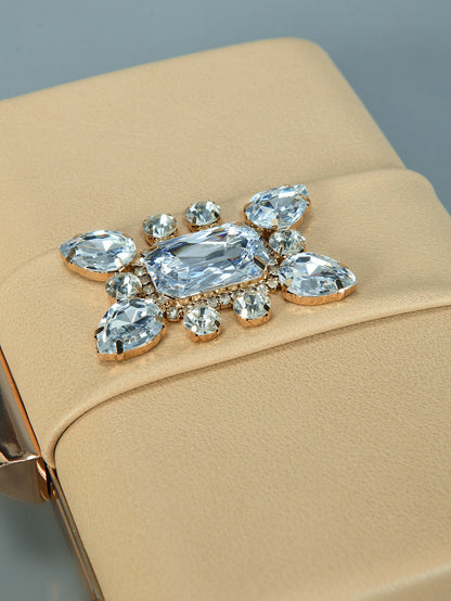 Limelight - Stone Brooch Clutch