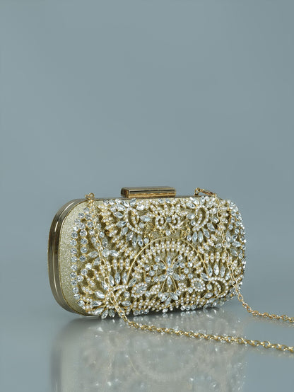 Limelight - Bejeweled Shimmer Clutch