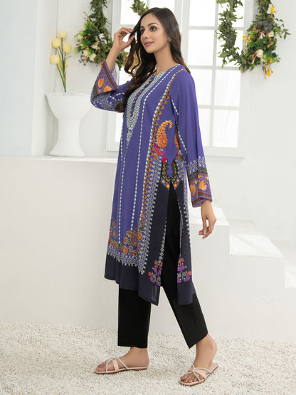 Limelight - Viscose Lawn Shirt-Printed (Unstitched)