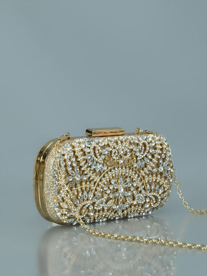 Limelight - Bejeweled Shimmer Clutch