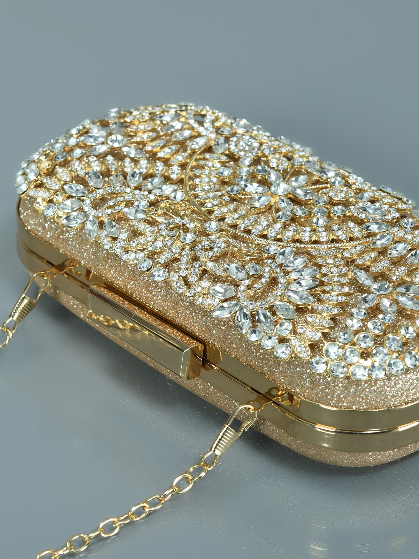 Limelight - Bejeweled Shimmer Clutch