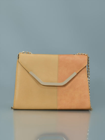 Limelight - Two-Toned Textured Handbag