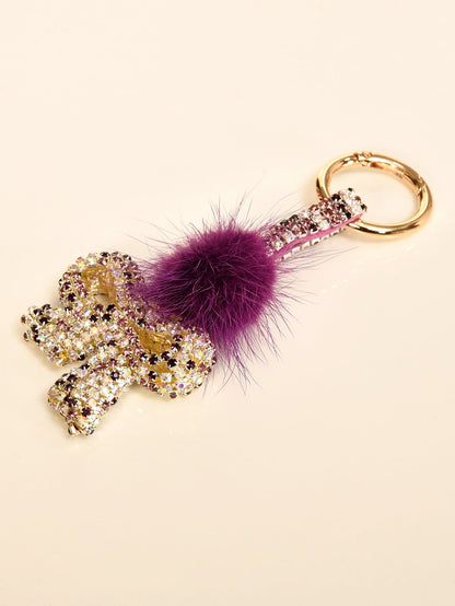 Limelight - Bow Rhinestone Key Chain