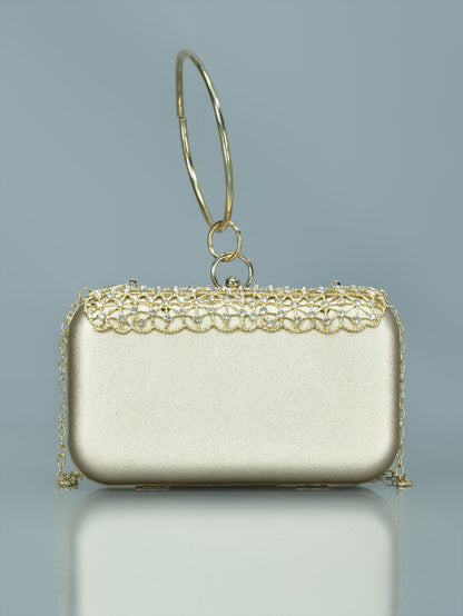 Limelight - Bejeweled Box Clutch