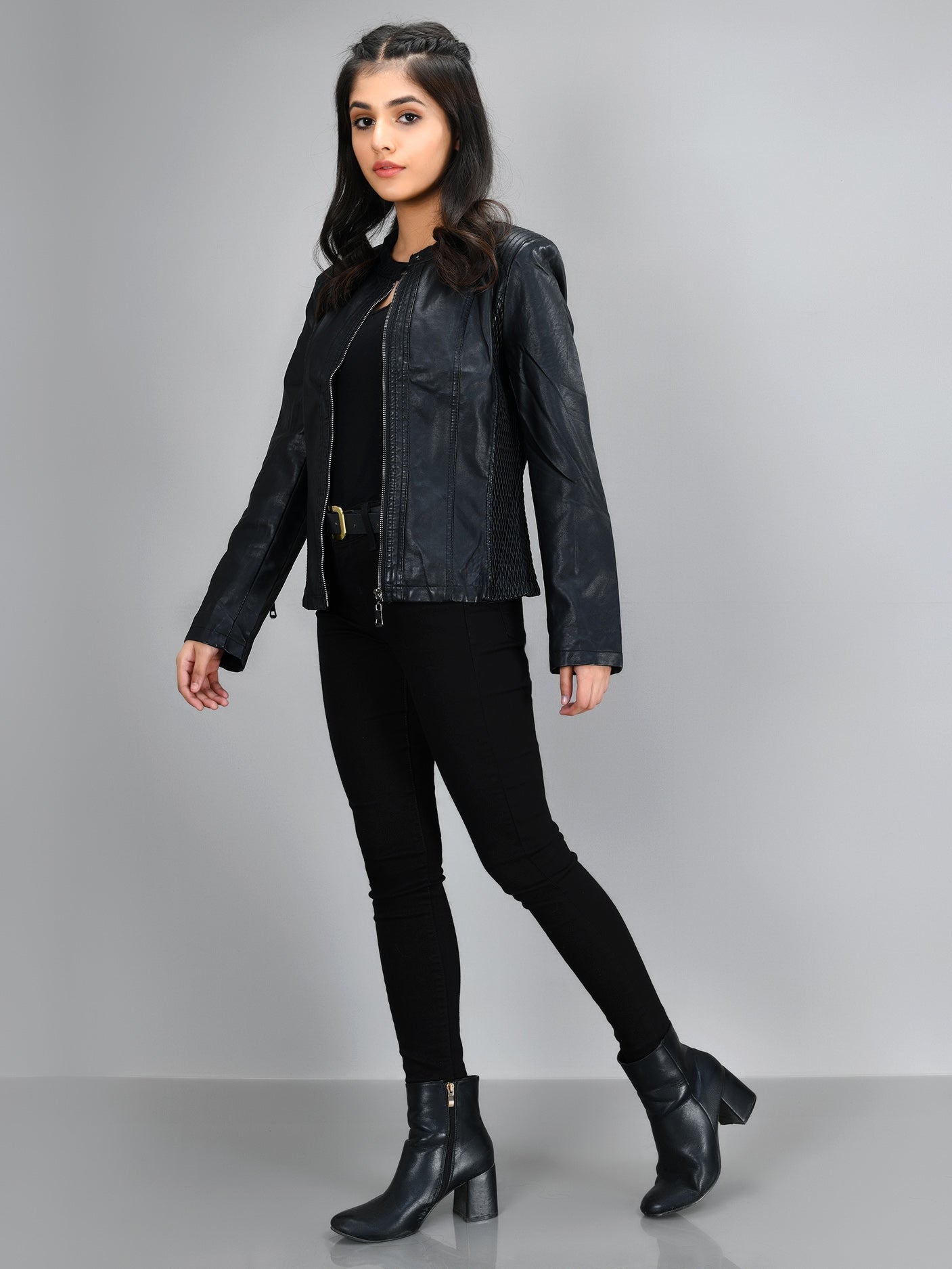 Limelight - Iconic Leather Jacket - Black