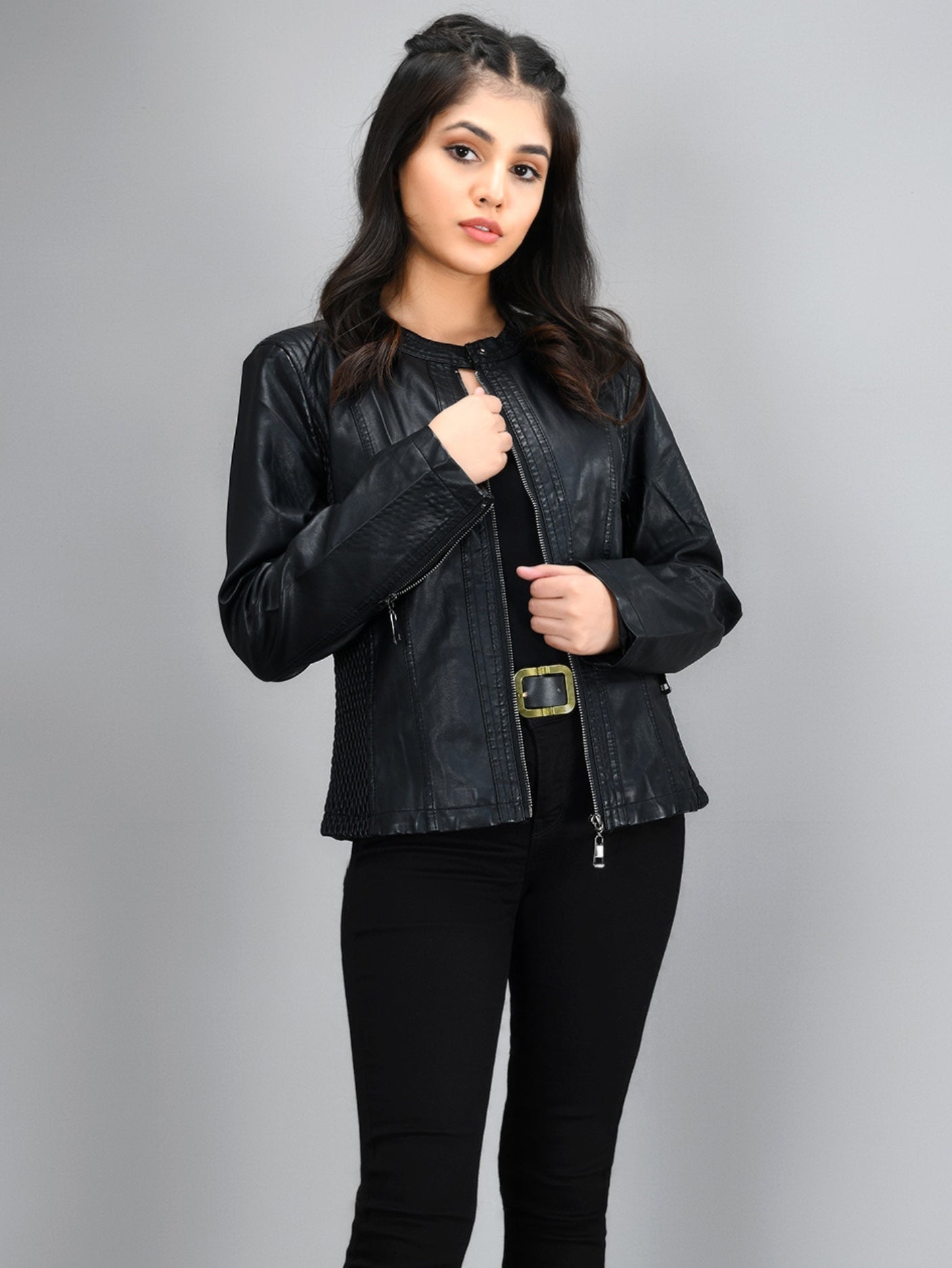 Limelight - Iconic Leather Jacket - Black