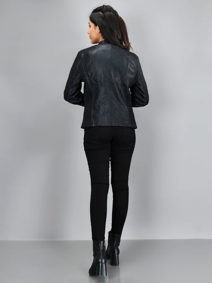 Limelight - Iconic Leather Jacket - Black