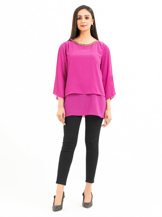 Limelight - Dyed Layered Top