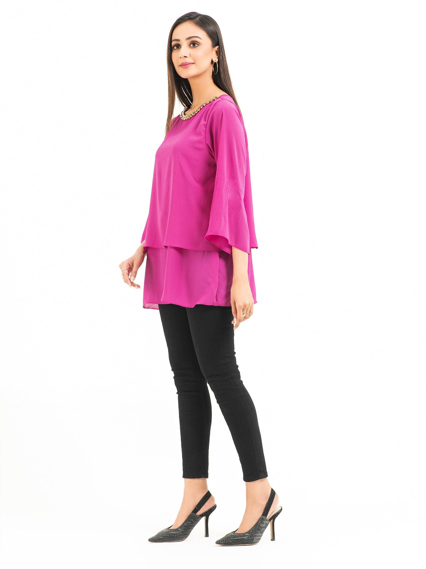 Limelight - Dyed Layered Top