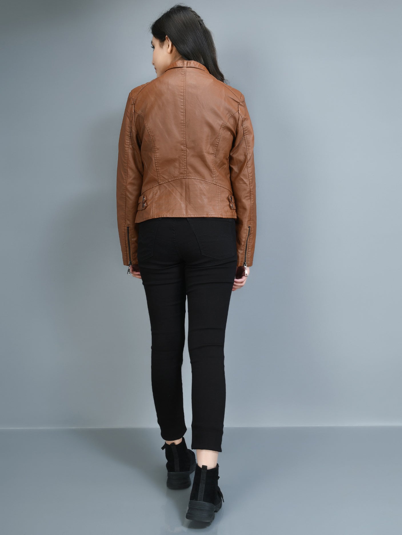 Limelight - Classic Leather Jacket - Brown