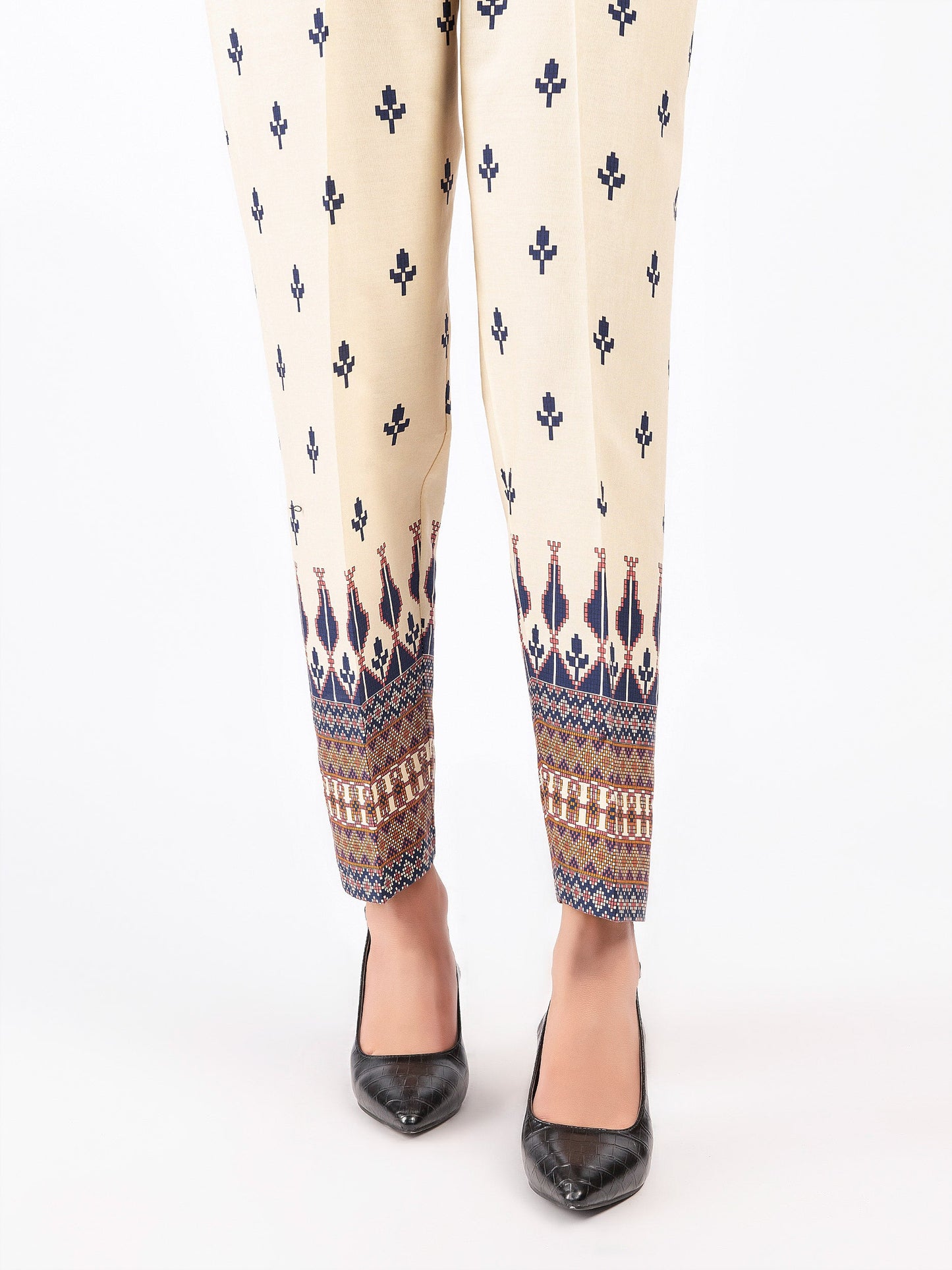 Printed Winter Cotton Trousers