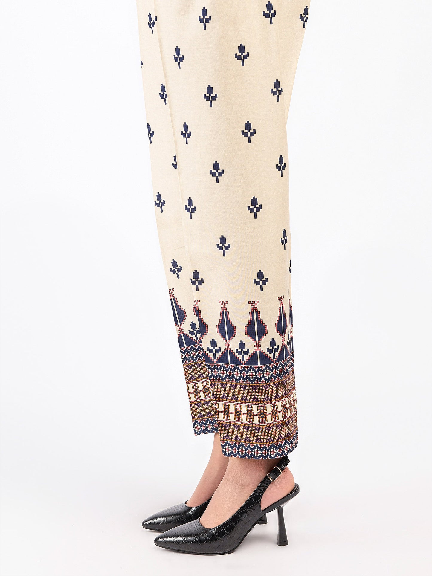 Printed Winter Cotton Trousers