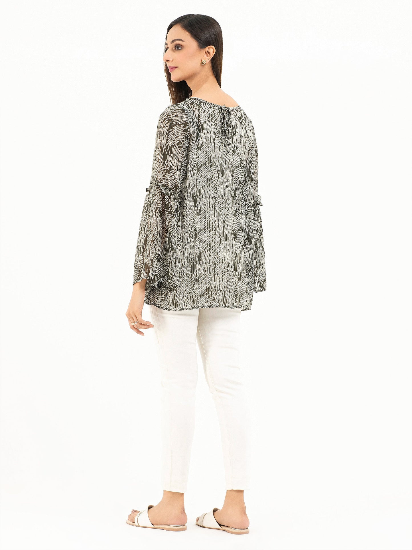 Limelight - Printed Chiffon Top