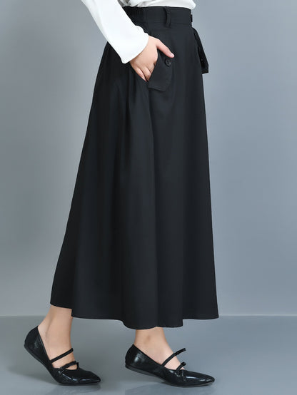 Limelight - Button Detail Skirt