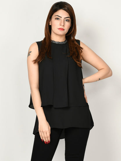 Limelight - Layered Chiffon Top