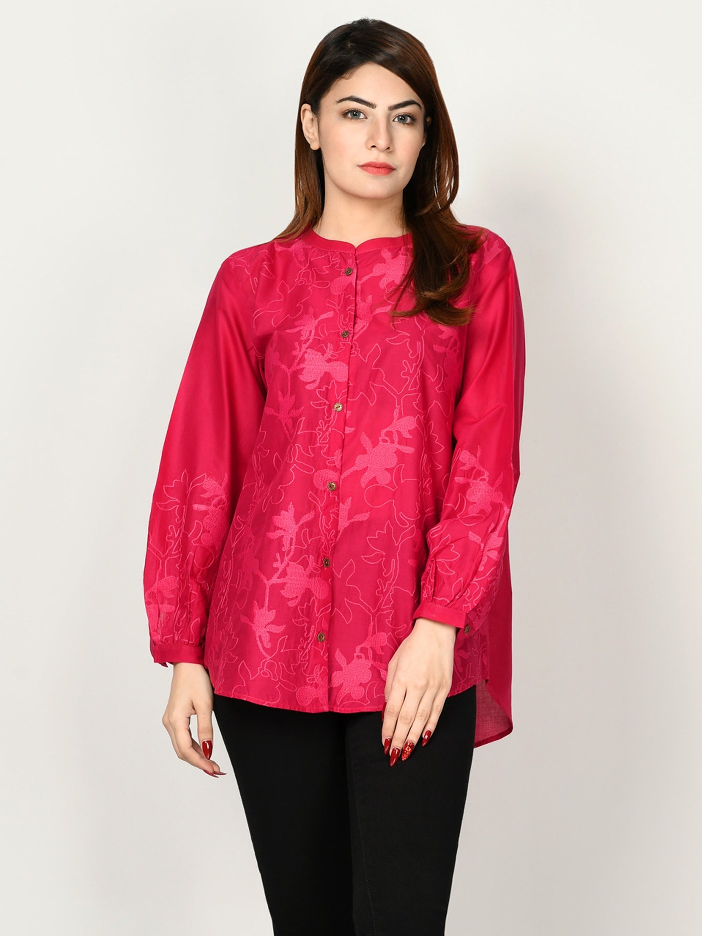 Limelight - Embroidered Top