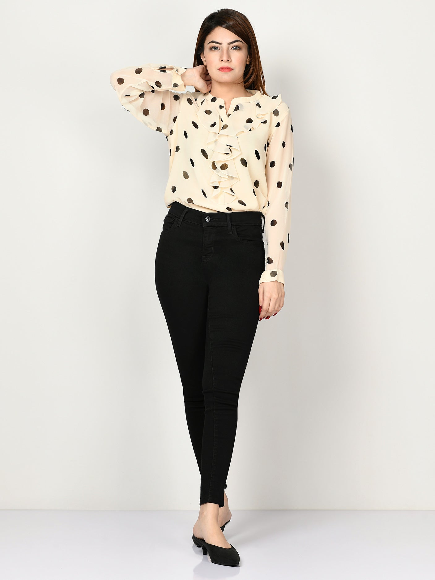 Limelight - Printed Chiffon Top