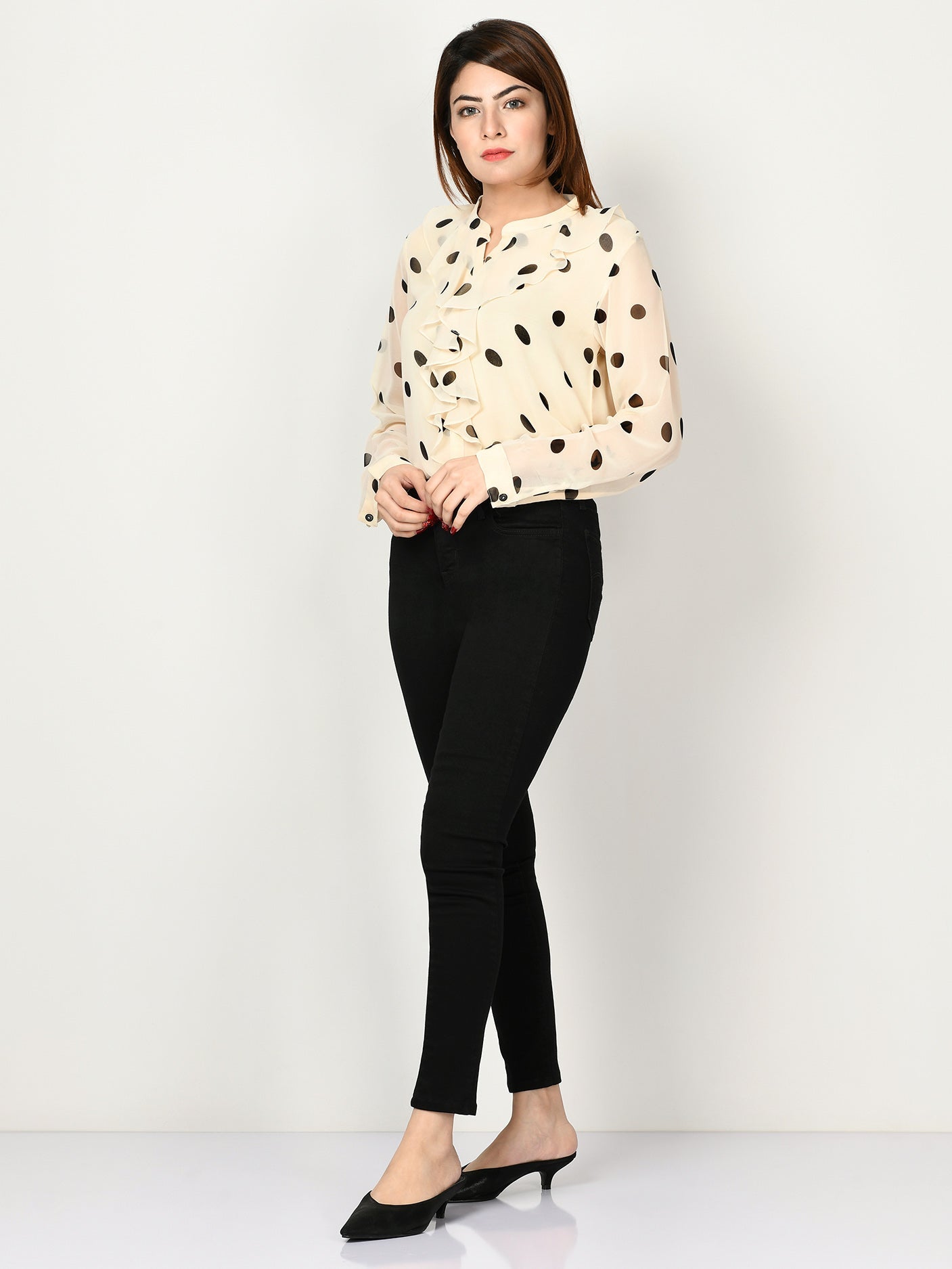 Limelight - Printed Chiffon Top