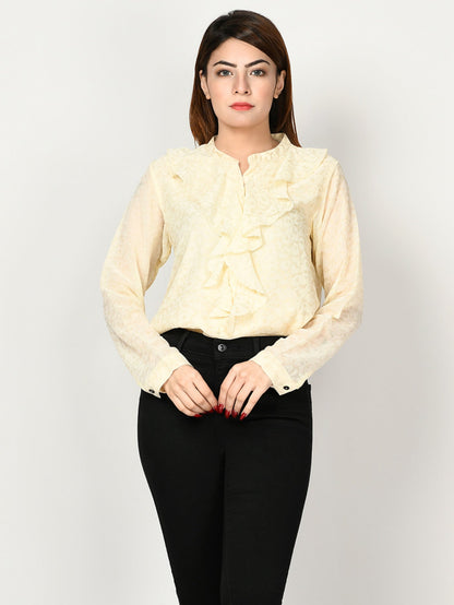 Limelight - Printed Chiffon Top