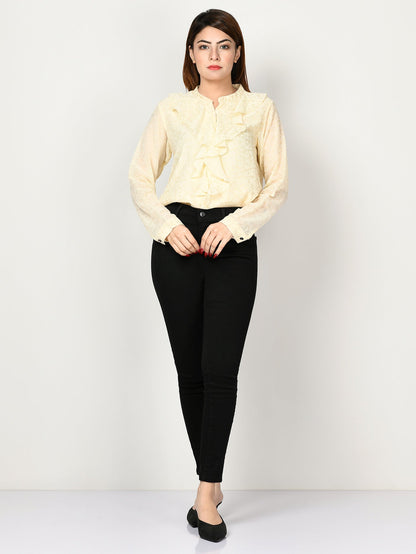 Limelight - Printed Chiffon Top