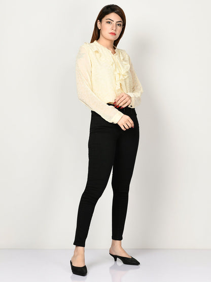 Limelight - Printed Chiffon Top